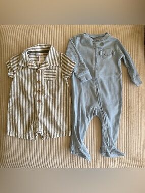 🪩3 for $15🪩 Carter's | Footed Sleeper & One Piece Shortall